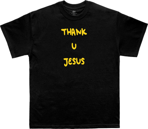 Thank U Jesus Black Tee!