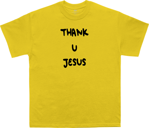 Thank U Jesus Yellow Tee!