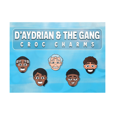 D'Aydrian & The Gang Croc Charm Faces!