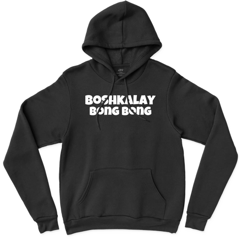 Boshkalay Bong Bong Black Hoodie!