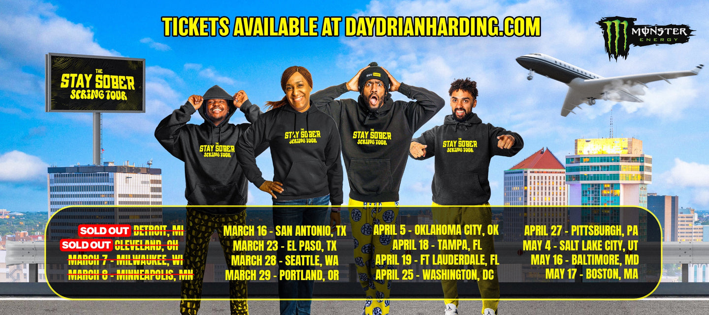 Tour Official Merch by D'Aydrian Harding