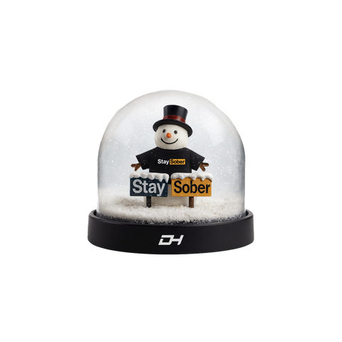 Stay Sober Snow Globe!