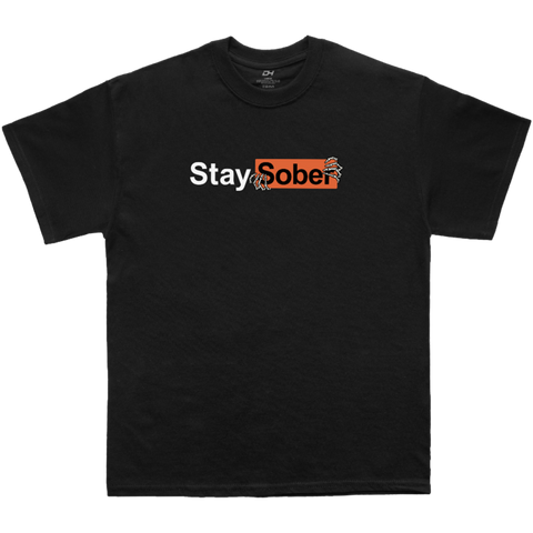 Stay Sober Skeleton Tee!