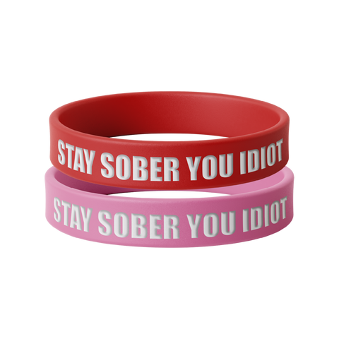 Stay Sober Valentine's Wristband Set (Not Purchasable)