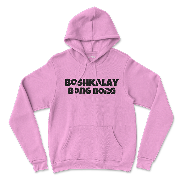 Boshkalay Bong Bong Pink Hoodie Official Merch by D'Aydrian Harding