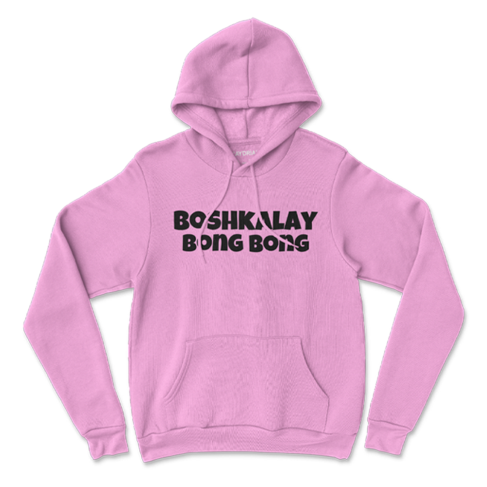 Boshkalay Bong Bong Pink Hoodie