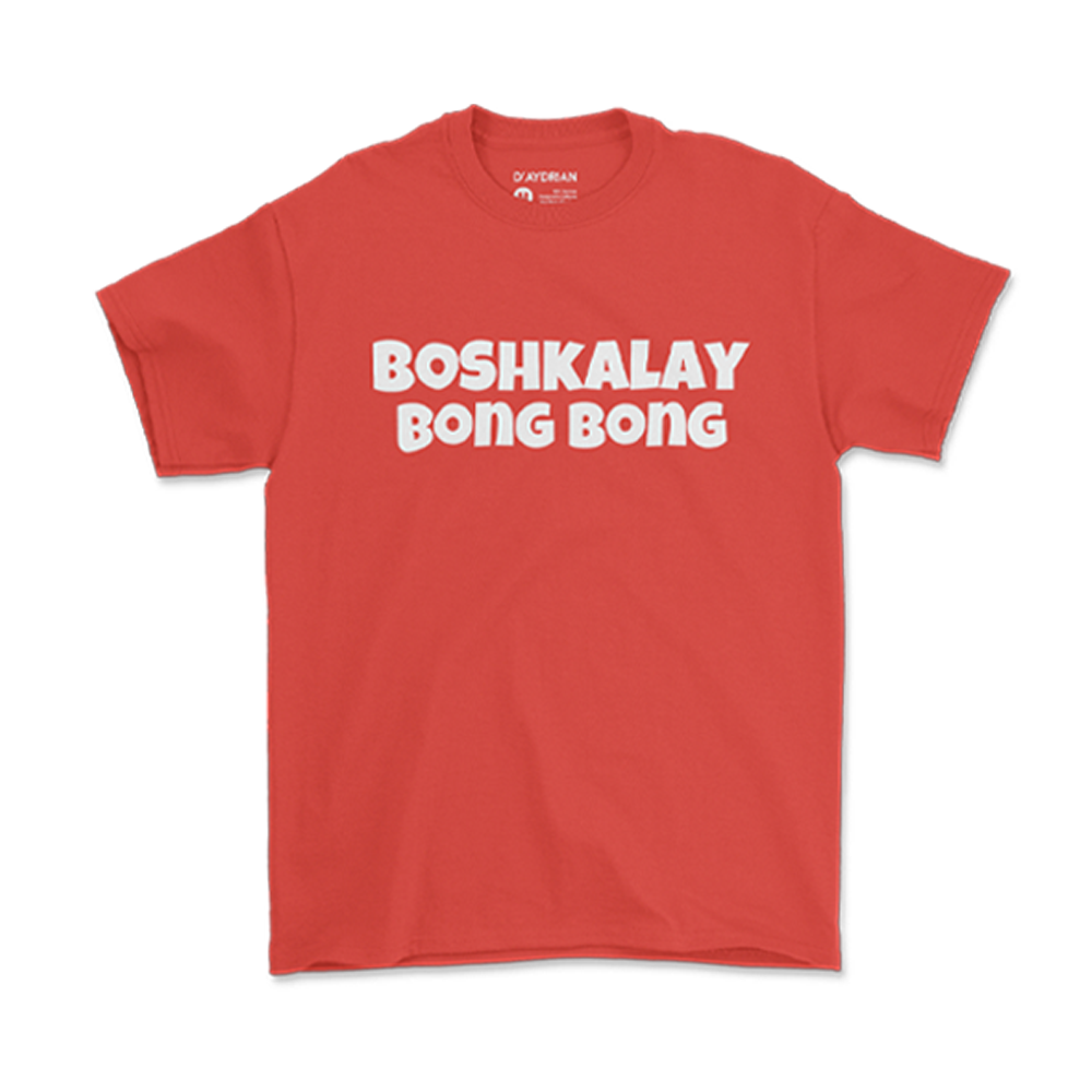 Boshkalay Bong Bong Red Tee